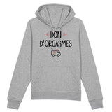 Sweat Capuche Adulte Don d'orgasmes 