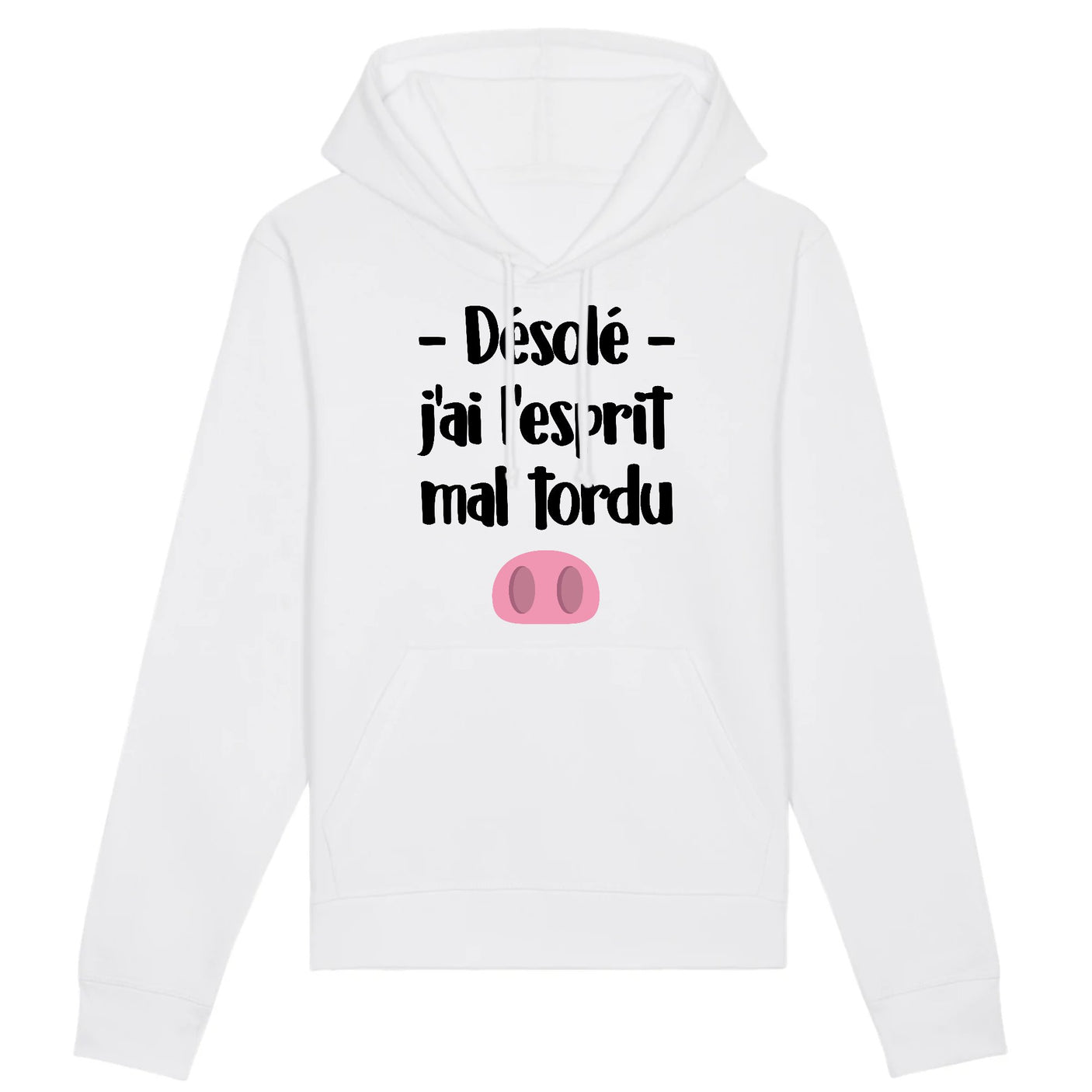 Sweat Capuche Adulte Esprit mal tordu 