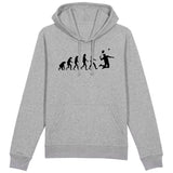 Sweat Capuche Adulte Évolution badminton 