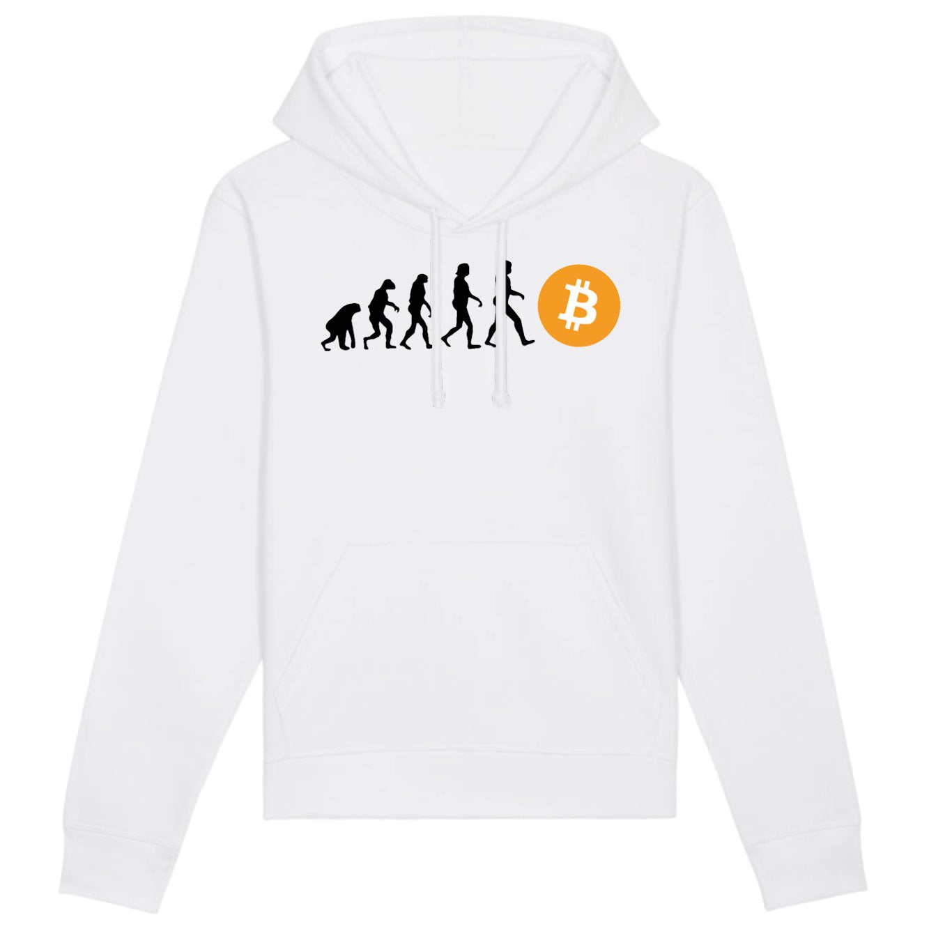 Sweat Capuche Adulte Évolution Bitcoin 