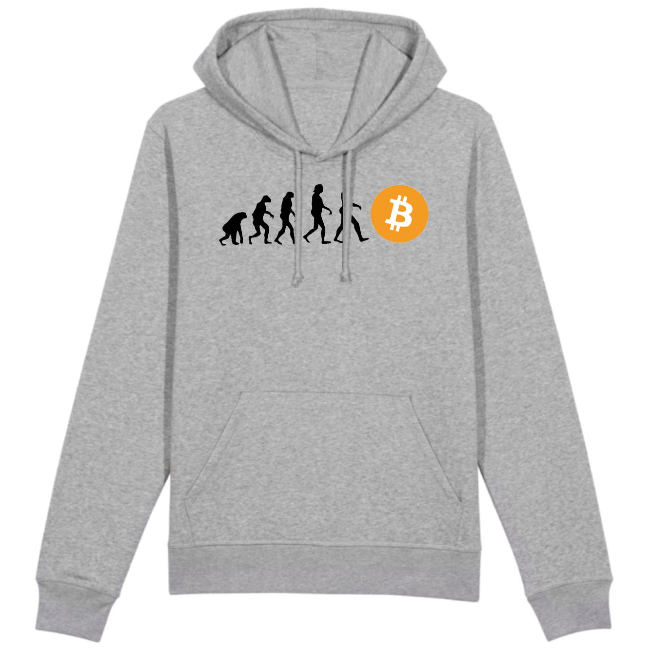 Sweat Capuche Adulte Évolution Bitcoin 