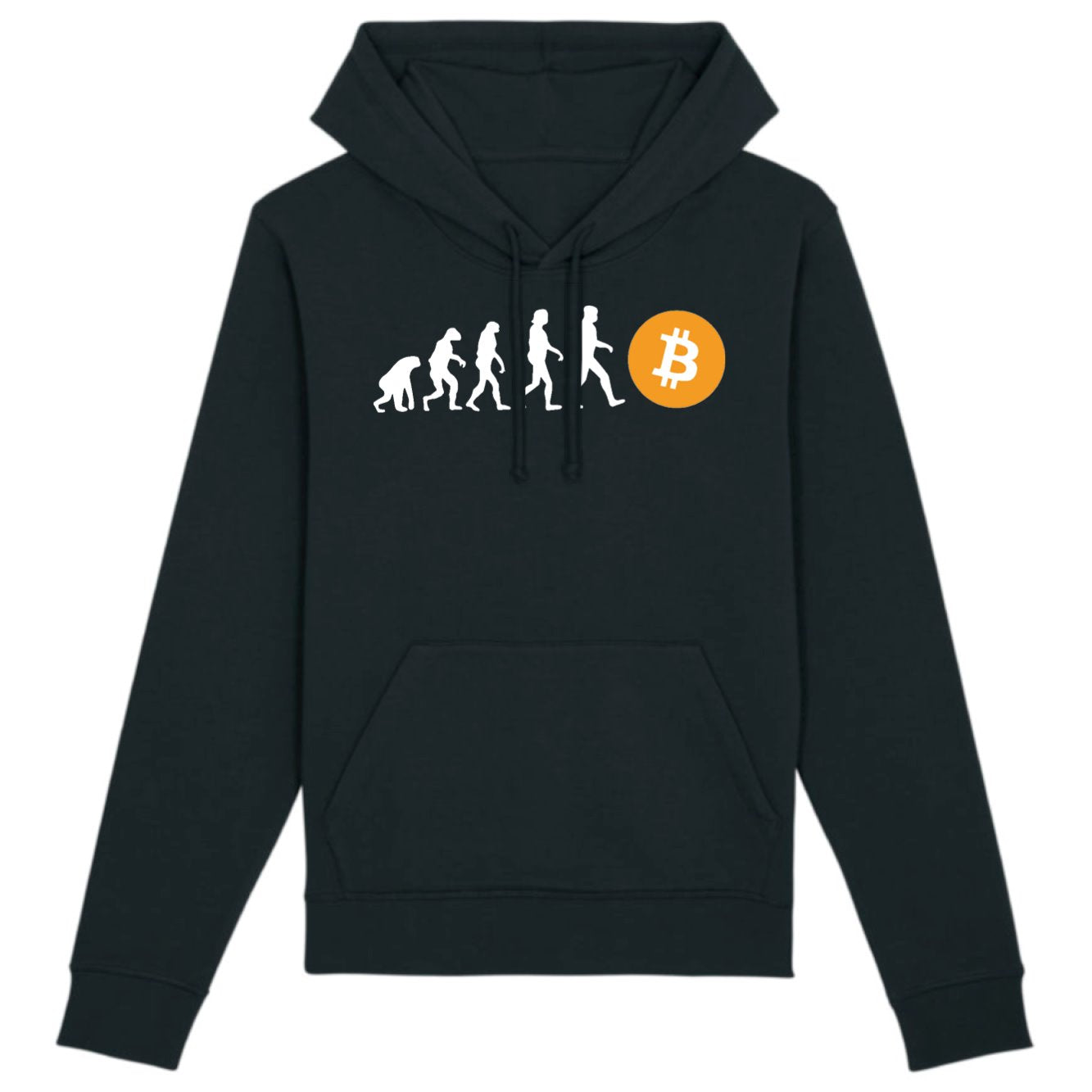 Sweat Capuche Adulte Évolution Bitcoin 