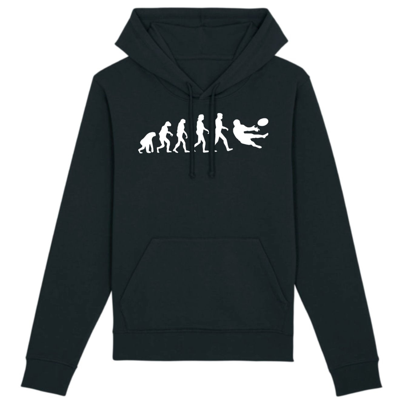 Sweat Capuche Adulte Évolution rugby 