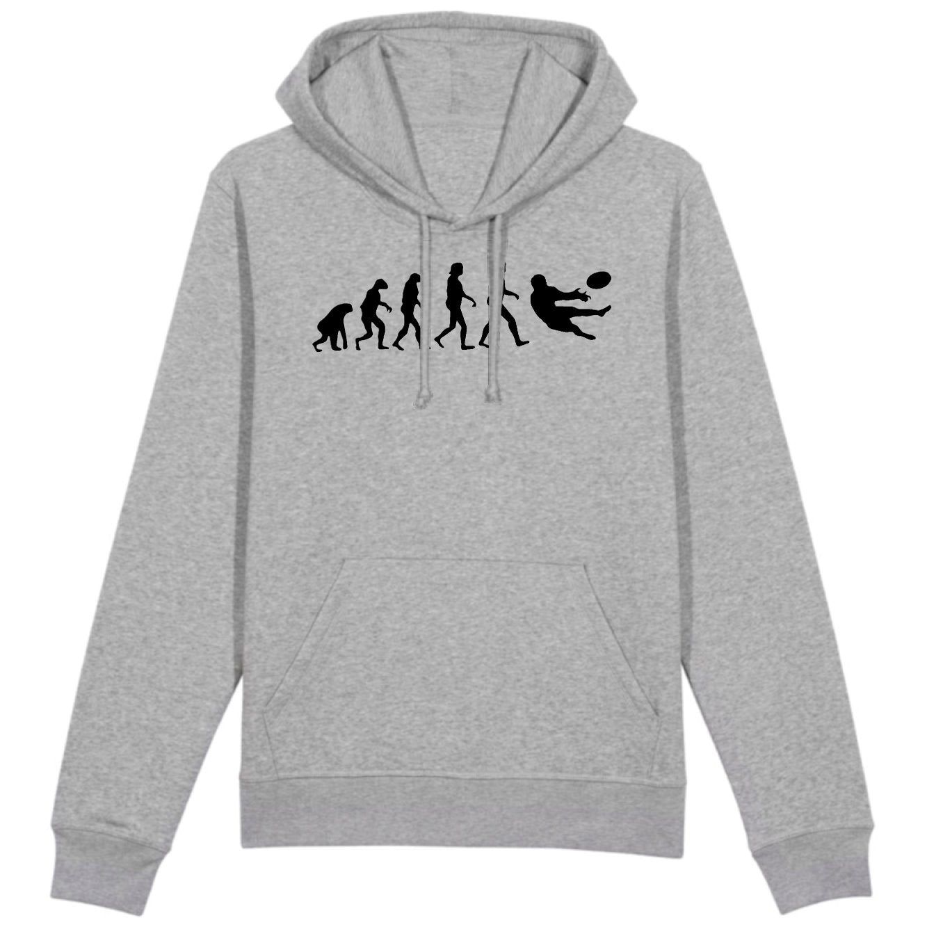 Sweat Capuche Adulte Évolution rugby 