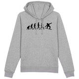 Sweat Capuche Adulte Évolution snow 