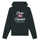 Sweat Capuche Adulte Gros cochon 