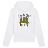 Sweat Capuche Adulte J'ai glissé chef 