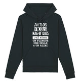 Sweat Capuche Adulte J'ai trois filles magnifiques 