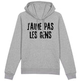 Sweat Capuche Adulte J'aime pas les gens 