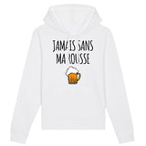 Sweat Capuche Adulte Jamais sans ma rousse 