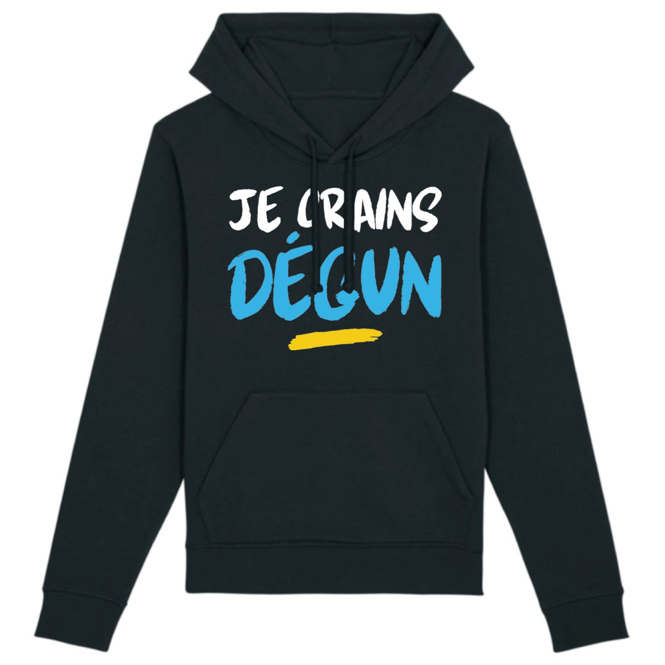 Sweat Capuche Adulte Je crains dégun 