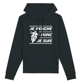 Sweat Capuche Adulte Je penche donc je suis 