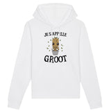 Sweat Capuche Adulte Je s'appelle Groot 