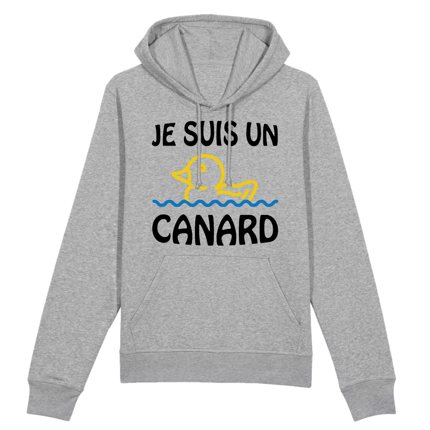 Sweat Capuche Adulte Je suis un canard 