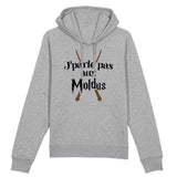 Sweat Capuche Adulte J'parle pas aux Moldus 