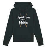 Sweat Capuche Adulte J'parle pas aux Moldus 