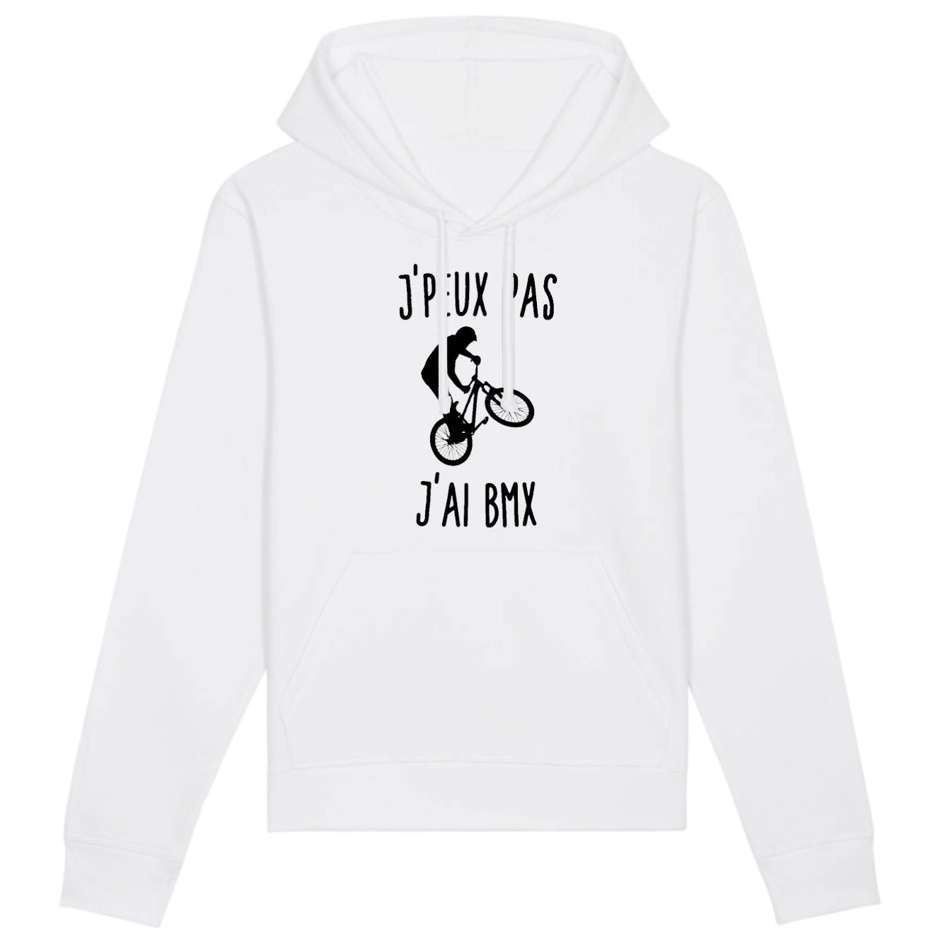 Sweat Capuche Adulte J'peux pas j'ai BMX 