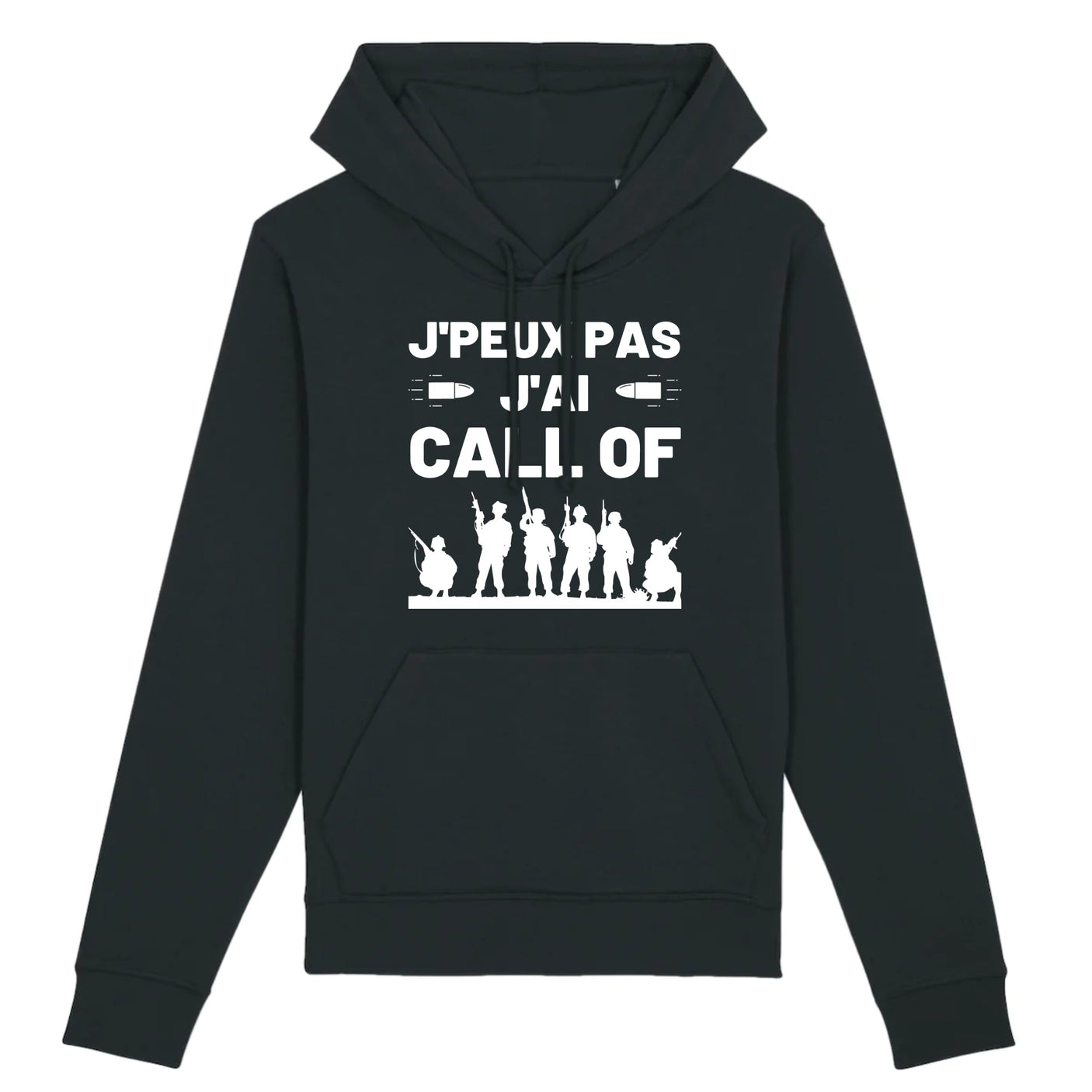 Sweat Capuche Adulte J'peux pas j'ai call of 