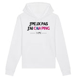 Sweat Capuche Adulte J'peux pas j'ai camping 