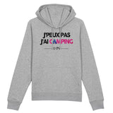 Sweat Capuche Adulte J'peux pas j'ai camping 