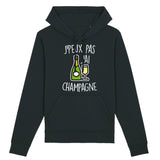 Sweat Capuche Adulte J'peux pas j'ai champagne 