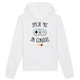 Sweat Capuche Adulte J'peux pas j'ai console 