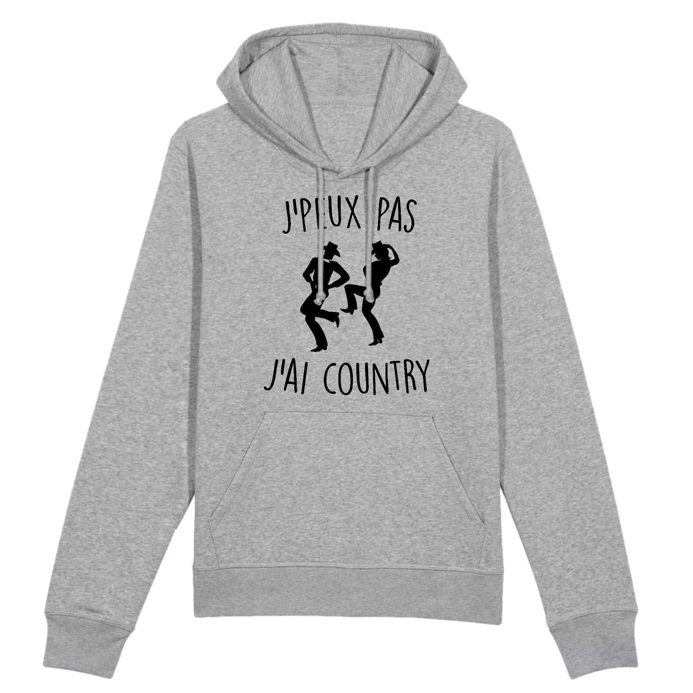 Sweat Capuche Adulte J'peux pas j'ai country 