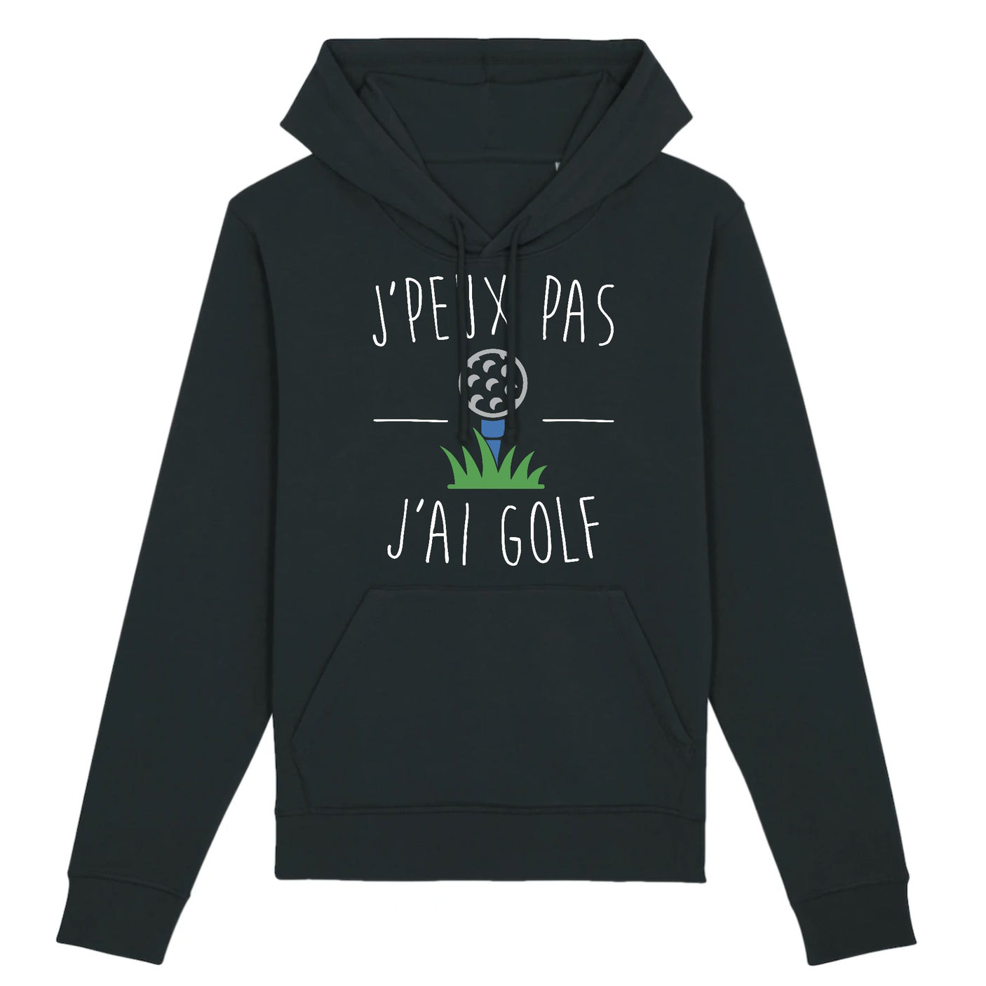 Sweat Capuche Adulte J'peux pas j'ai golf 