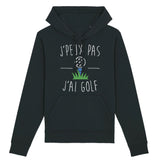 Sweat Capuche Adulte J'peux pas j'ai golf 