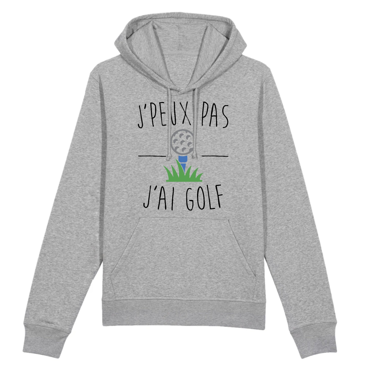 Sweat Capuche Adulte J'peux pas j'ai golf 