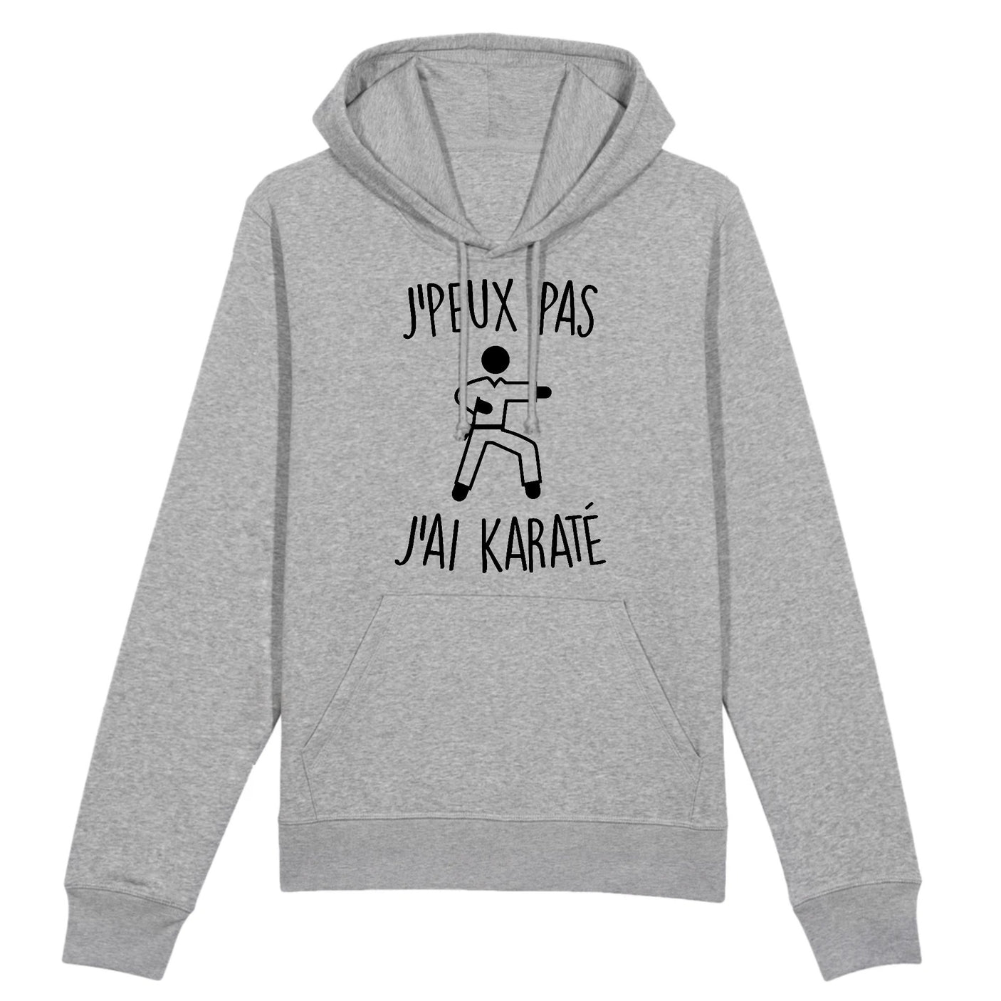 Sweat Capuche Adulte J'peux pas j'ai karaté 