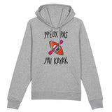 Sweat Capuche Adulte J'peux pas j'ai kayak 