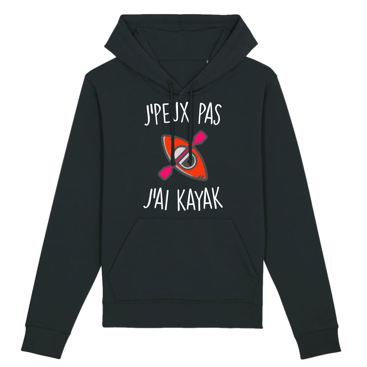 Sweat Capuche Adulte J'peux pas j'ai kayak 