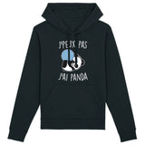 Sweat Capuche Adulte J'peux pas j'ai panda 
