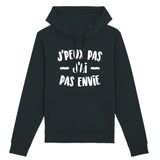 Sweat Capuche Adulte J'peux pas j'ai pas envie 