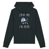 Sweat Capuche Adulte J'peux pas j'ai pêche 