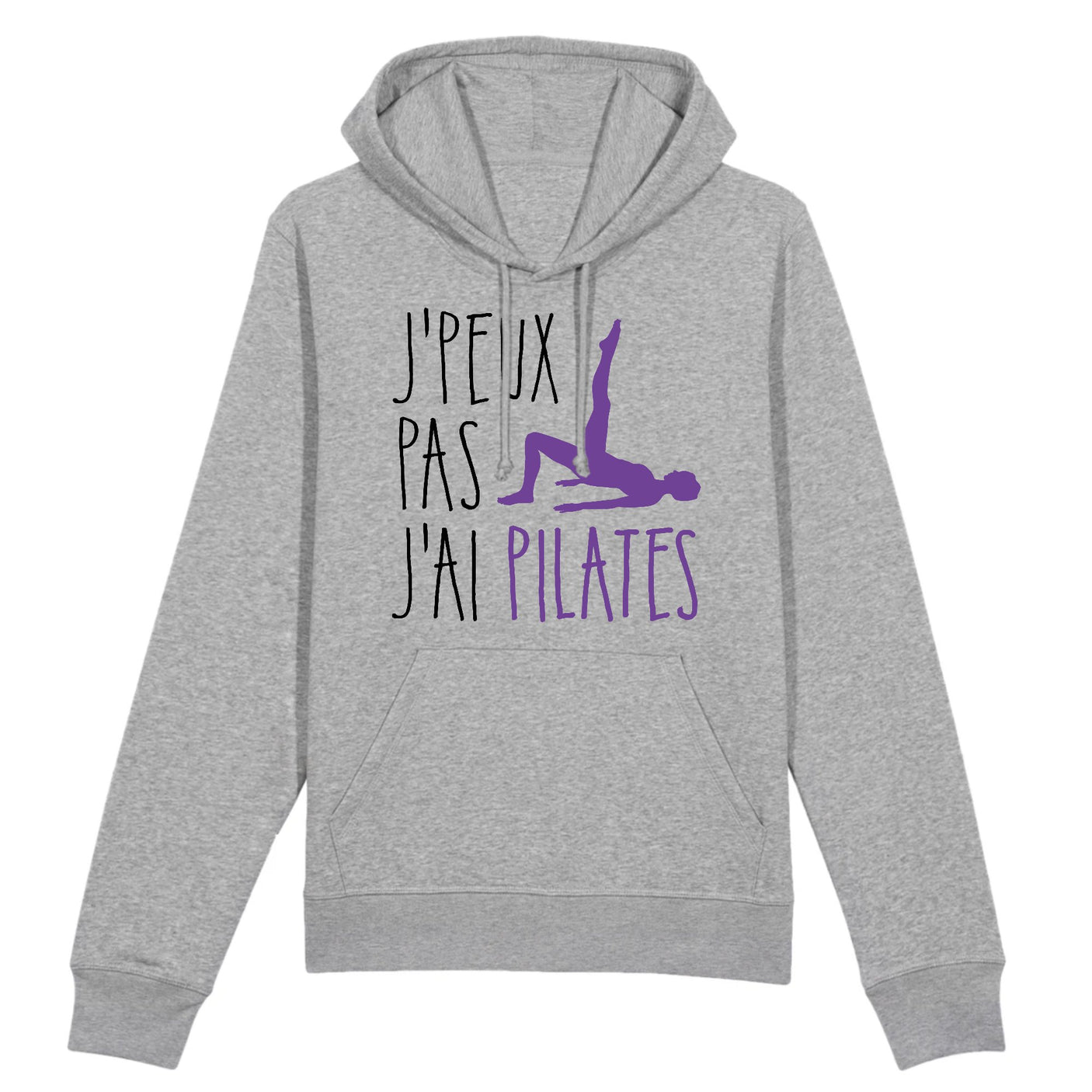 Sweat Capuche Adulte J'peux pas j'ai pilates 