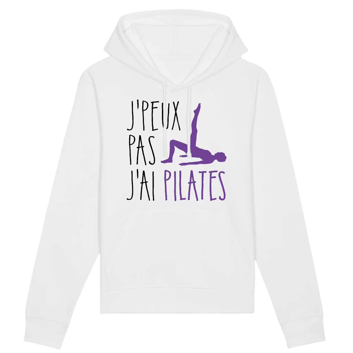 Sweat Capuche Adulte J'peux pas j'ai pilates 