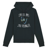 Sweat Capuche Adulte J'peux pas j'ai plongée 