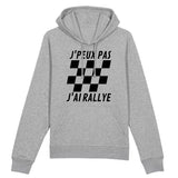 Sweat Capuche Adulte J'peux pas j'ai rallye 