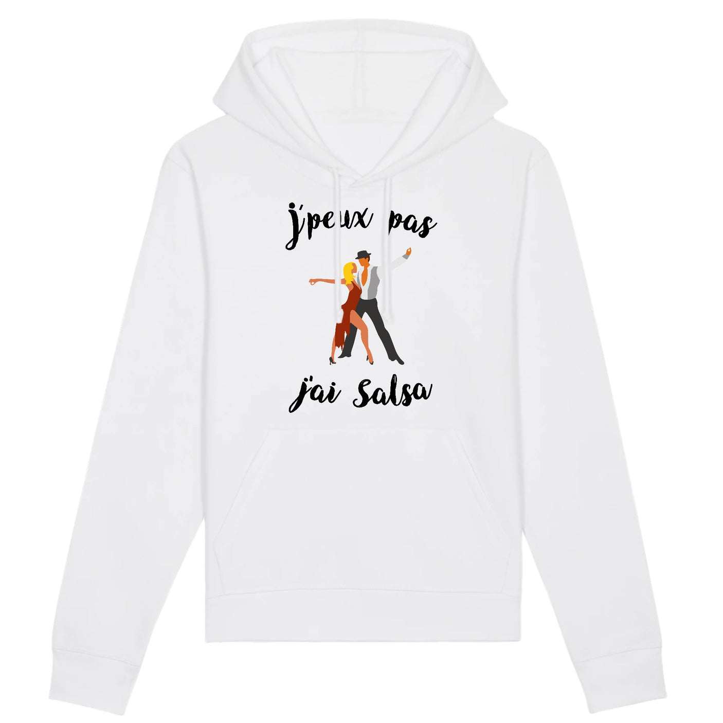 Sweat Capuche Adulte J'peux pas j'ai salsa 