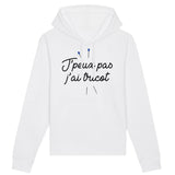 Sweat Capuche Adulte J'peux pas j'ai tricot 