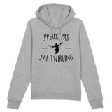 Sweat Capuche Adulte J'peux pas j'ai twirling 