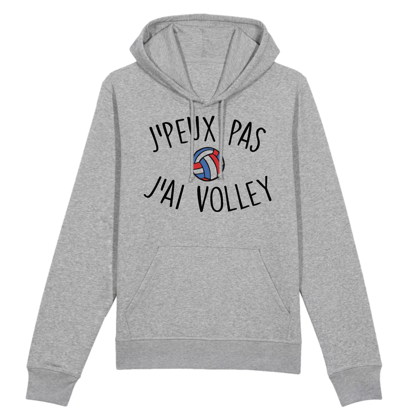 Sweat Capuche Adulte J'peux pas j'ai volley 