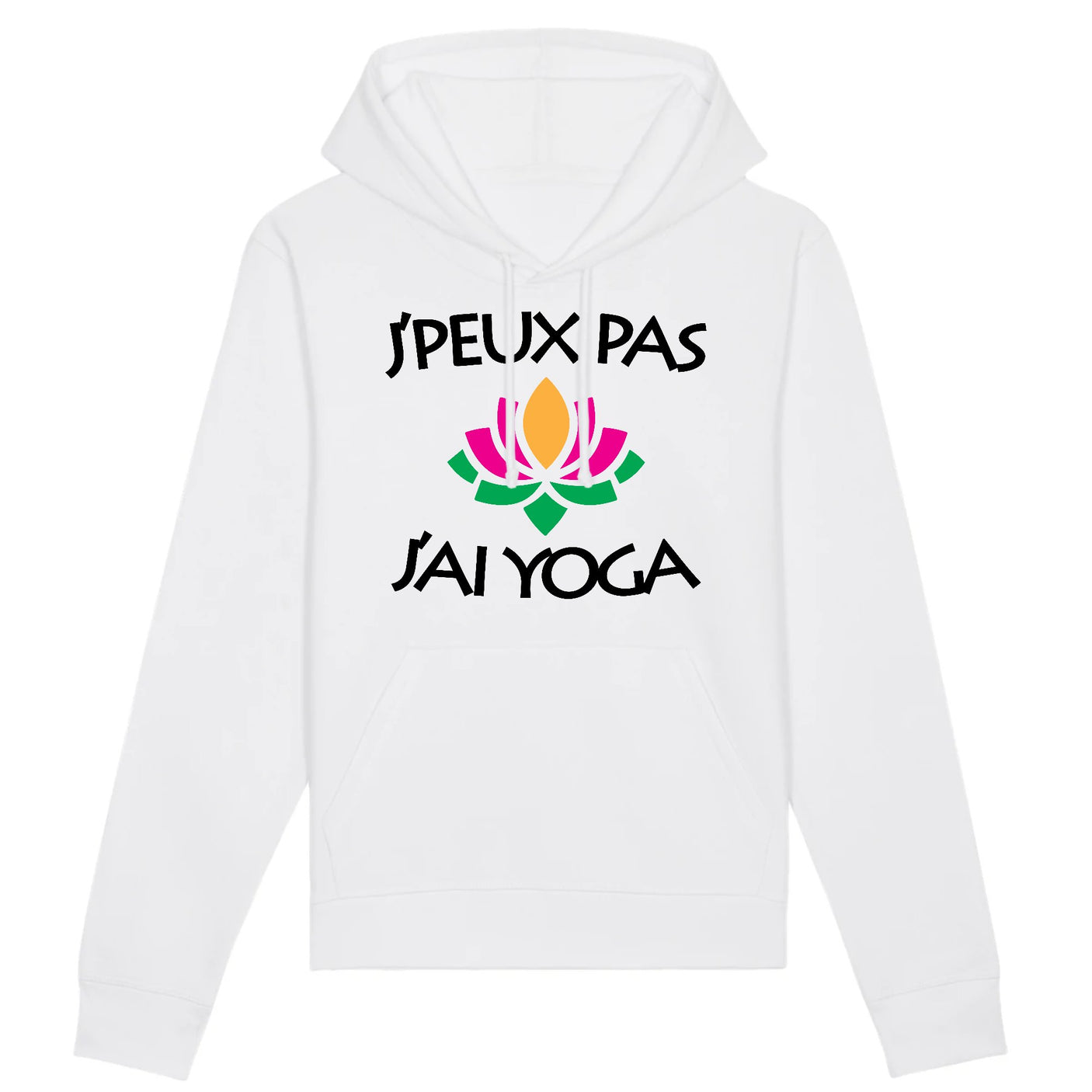 Sweat Capuche Adulte J'peux pas j'ai yoga 