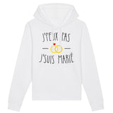 Sweat Capuche Adulte J'peux pas j'suis marié 