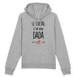 Sweat Capuche Adulte Le cheval c'est mon dada 