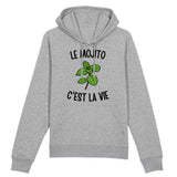 Sweat Capuche Adulte Le mojito c'est la vie 