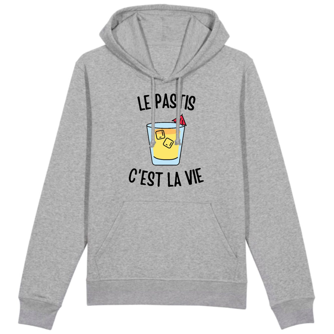 Sweat Capuche Adulte Le pastis c'est la vie 