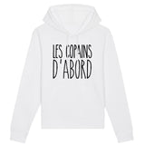 Sweat Capuche Adulte Les copains d'abord 